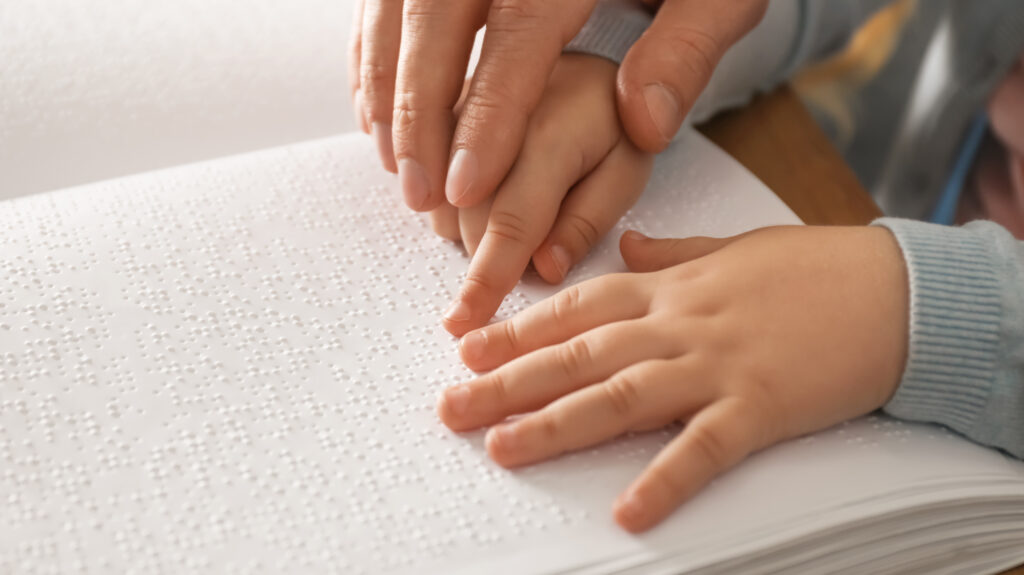 Enseñanza del sistema Braille