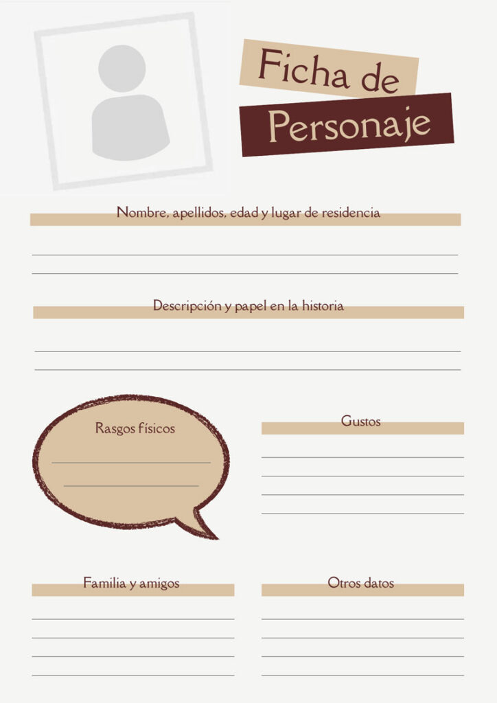 ejemplo ficha de personaje